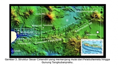 Mengenal Sesar Cimandiri yang Berdampak Gempa di Cianjur 5,6 Magnitude