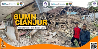 KIW bersama Holding Danareksa, Berikan Bantuan Untuk Korban Gempa di Cianjur