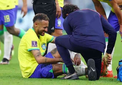 Neymar Cedera Lagi, Brazil dibayangi Memori Kelam Piala Dunia 2014
