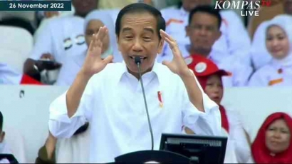 Kode Keras Jokowi untuk Rambut Putih