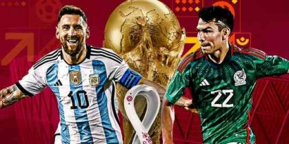 Argentina Vs Meksiko, Matchday 2 Rasa Final