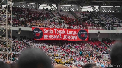 Gerakan Nusantara Bersatu, Acara Relawan Jokowi di GBK