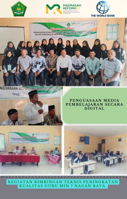 Kepala MIN 07 Nagan Raya, Guru Harus Mengembangkan Kultur Digital di Madrasah