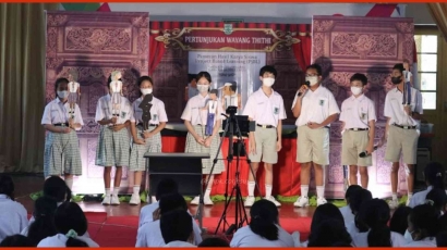 Pertunjukan "Wayang Thithi" Kelas 8 SMPK Cor Jesu Malang: Sebuah Implementasi PjBL dalam Kolaborasi Penilaian 4 Mata Pelajaran