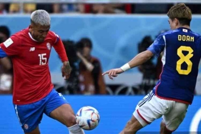Jepang Kalah 0-1 oleh Kosta Rika, Grup E Makin Seru
