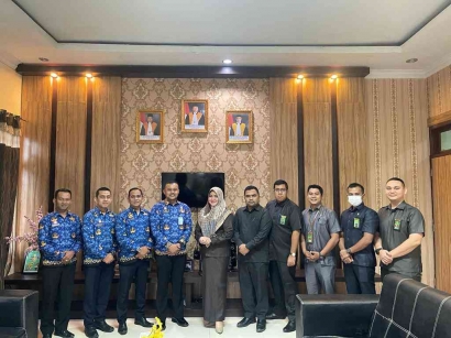 Perkuat Sinergi, Lapas Idi Silaturahmi dan Koordinasi Bersama PN Idi Aceh Timur