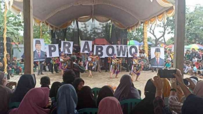 Ribuan Seniman Jaranan Ponorogo Dukung Prabowo Jadi Presiden 2024