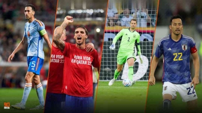 Simak! Cara Lolos Jerman, Spanyol, Jepang dan Kosta Rika ke 16 Besar Piala Dunia 2022