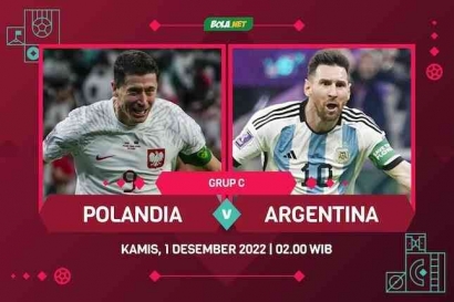 Argentina vs Polandia, Messi Tumpuan La Albiceleste untuk Lolos ke 16 Besar