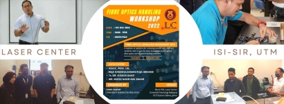 Workshop Fiber Optik oleh Pakar Laser Center Universiti Teknologi Malaysia