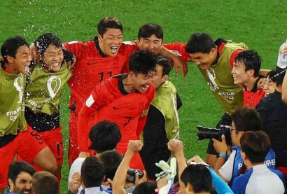 Comeback Dramatis 2-1 dari Portugal, Korea Selatan Jadi Tim Asia Ketiga yang Lolos 16 Besar Piala Dunia 2022