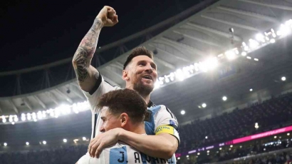 Menang atas Australia, Messi Masih Jadi Jimat Argentina