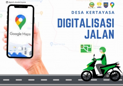 Mahasiswa UNNES GIAT 3 Melaksanakan Kegiatan Digitalisasi Jalan pada Aplikasi Google Maps di Desa Kertayasa Tegal
