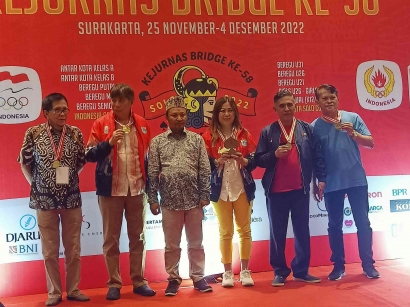 Klub Bridge Pertamina Juara Indonesia Open di Solo