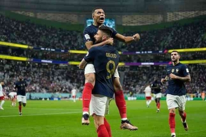 Prancis vs Inggris: Prancis Unggul Penampilan, Inggris Unggul Rekor