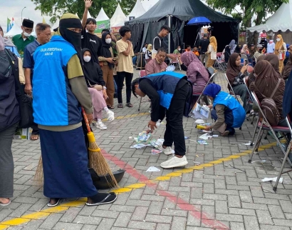 Keseruan Kegiatan Muktamar ke-48 Muhammadiyah: Jangan Membuang Sampah Sembarangan!