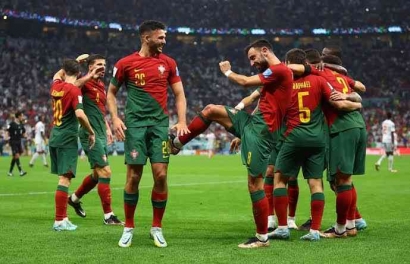 Tanpa Ronaldo, Portugal Berpesta dan Goncalo Ramos Ciptakan Hattrick Pertama di Piala dunia 2022