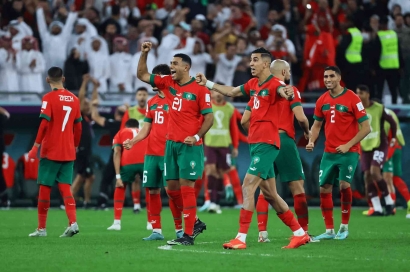 Restu Ibu Hantarkan Maroko Lolos Babak 8 Besar Piala Dunia Qatar