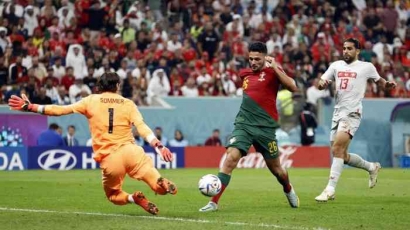Portugal yang Efektif Tanpa Ronaldo dan Hari yang Sangat Buruk buat Yann Sommer
