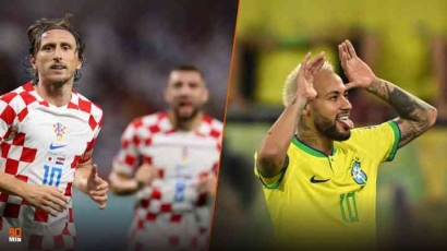 Perempatan final: Prediksi Kroasia vs Brasil, tim Samba Masih Lebih Mentereng