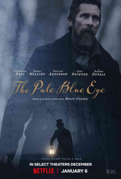 Trailer & Tanggal Rilis "The Pale Blue Eye" Film terbaru Netflix