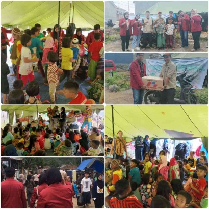 Bidang SPM PK IMM FEB UHAMKA Galang Dana Bantu Korban Gempa Cianjur