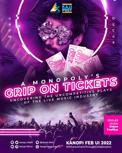 A Monopoly's Grip on Tickets: Uncovering the Uncompetitive Plays of the Live Music Industry