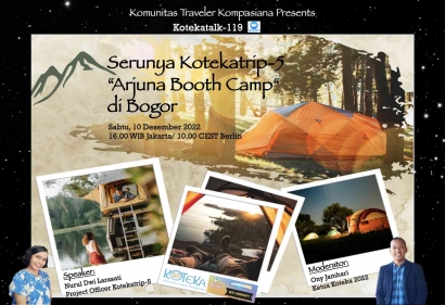 Kotekatalk-119: Simak Keseruan Kotekatrip-5 "Arjuna Booth Camp" di Bogor