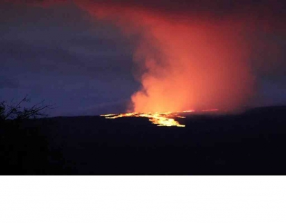 Gunung Mauna Loa Kembali Meletus dari Tidurnya Selama Kurang Lebih 40 Tahun