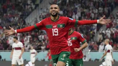 Maroko Tekuk Portugal 1-0, Singa Atlas Melaju ke Semi Final