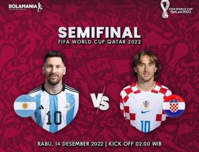 Adu Kuat Argentina Vs Kroasia Menuju Final Piala Dunia, Siapa yang Unggul?