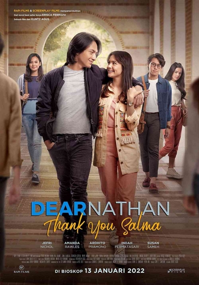 Yurista Fatinah - Artikel Kritik Sastra - Film Dear Nathan Thank You Salma
