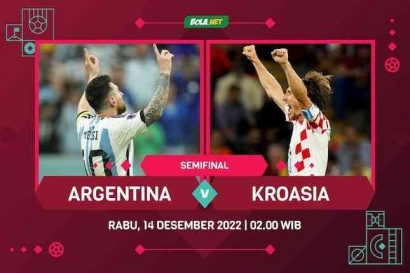 Prediksi Pertandingan Argentina VS Kroasia di Semifinal Piala Dunia 2022