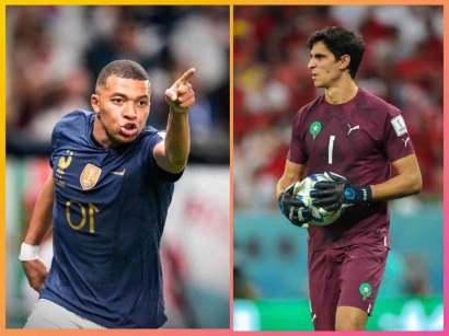 Starting Line Up Pemain Prancis vs Maroko, Pemburu Gelar Top Skor Kontra Pertahanan Terkuat di Piala Dunia 2022