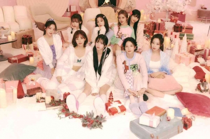 Visual Bertebaran dalam MV 'Beautiful Christmas' Kolaborasi Red Velvet X aespa