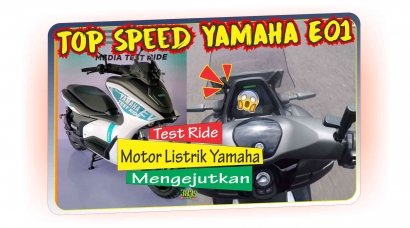 Wow Ini Baru Motor Listrik Yamaha E01