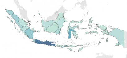 Visualisasi Ketimpangan Ketahanan Pangan di Provinsi Indonesia