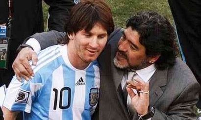 Relasi Istimewa Messi dengan Maradona dan Kuartet Pelatih Argentina Era Scaloni