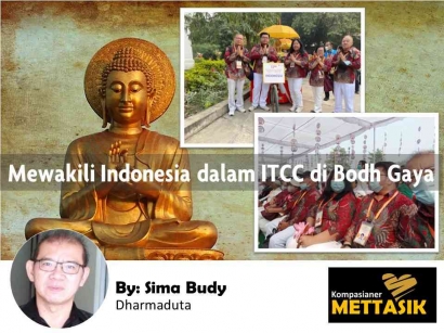 Mewakili Indonesia dalam ITCC ke-17 di Bodh Gaya