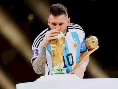 Hasil Final Piala Dunia 2022: Drama Pinalti, Hattrick Mbappe dan Messi The G.O.A.T!