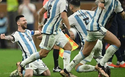 Semesta Memihak Messi, Argentina Juara Piala Dunia 2022, Ini 3 Alur Laga yang Tak Terduga