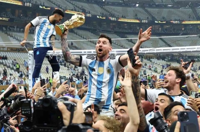 Final "Obral" Penalti, Kemenangan Argentina Hanya Hoki Saja