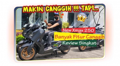 Lebih Dekat Dengan New Xmax 250, Canggih Cuy