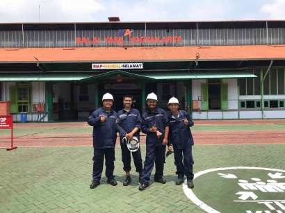 Keren, Mahasiswa UPN Veteran Jatim Menjadi Teknisi Kereta Api di UPT. Balai Yasa Yogyakarta
