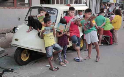 Bemo Baca Tingkatkan Minat Baca Indonesia