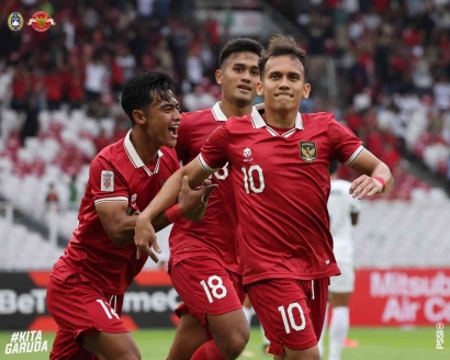 Pasukan Garuda Tumbangkan Kamboja di Laga Perdana AFF Cup 2022