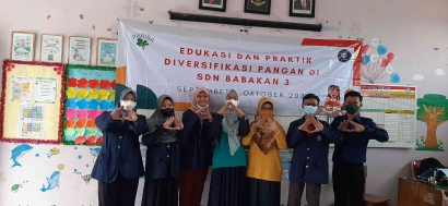 Edukasi dan Praktik Diversifikasi Pangan di SDN Babakan Dramaga 03