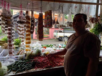 Harga Bahan Pokok Melonjak, Pedagang Sayur di Tangerang Merengek