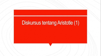 Diskursus Aristotle (1)