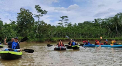 Menikmati Wisata Edukasi Susur Sungai Bajulmati, Malang Selatan